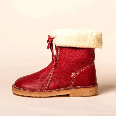 Weiche fleecegefütterte Damenstiefeletten