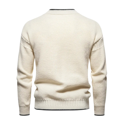 Klassischer Herren-Strickpullover