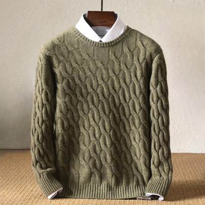 Eleganter Strickpullover für Herren