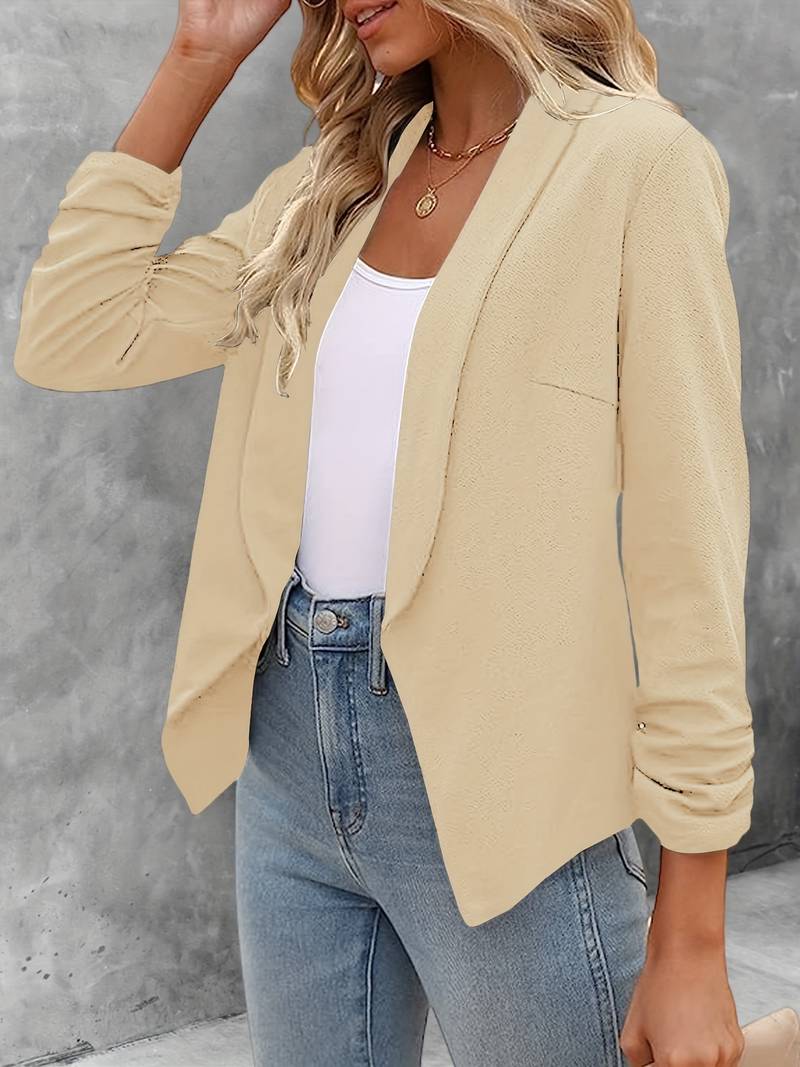 Isabella - stilvoller blazer mit offener vorderseite