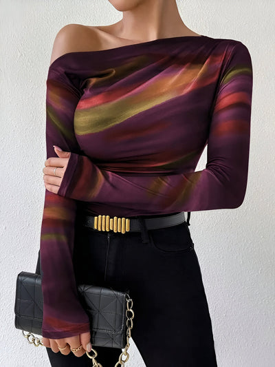 Roselie | Elegantes & Stilvolles Langarm-T-Shirt