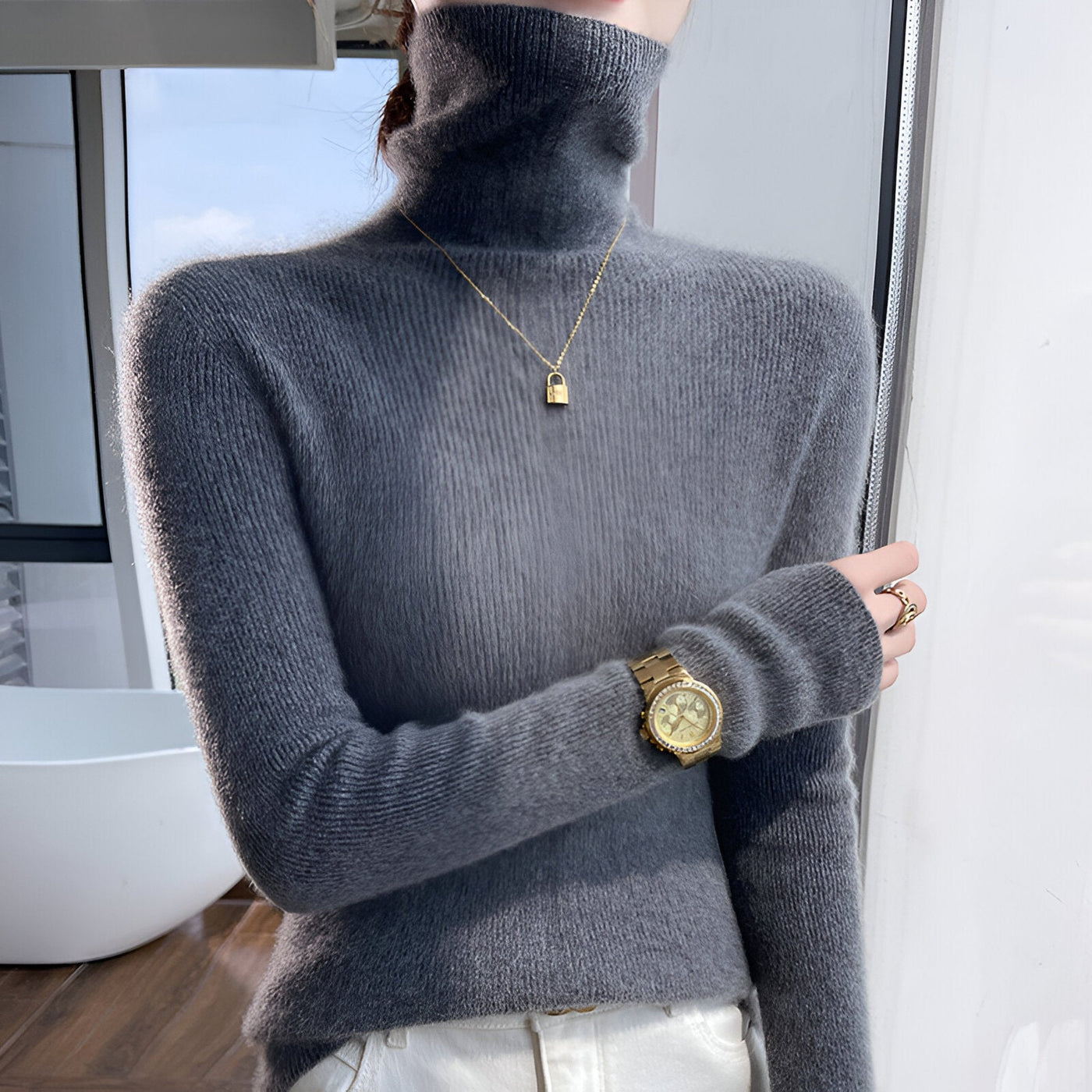 Daria | Luxuriöser Wollmischpullover