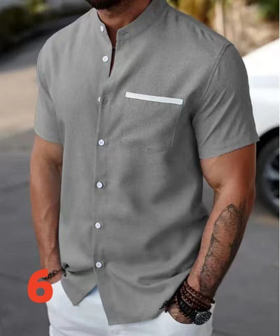 Daniel – 3D Digital Bedrucktes Hemd mit Vier Seiten