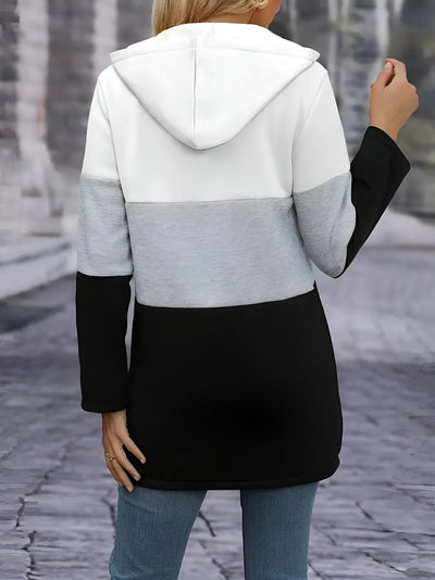 Franziska | Color Block Kapuzenjacke