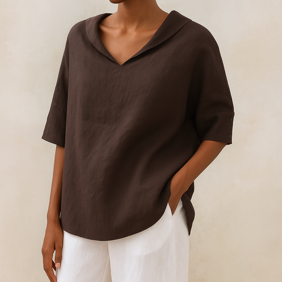 Willeke™ | Elegante Bluse mit V-Ausschnitt
