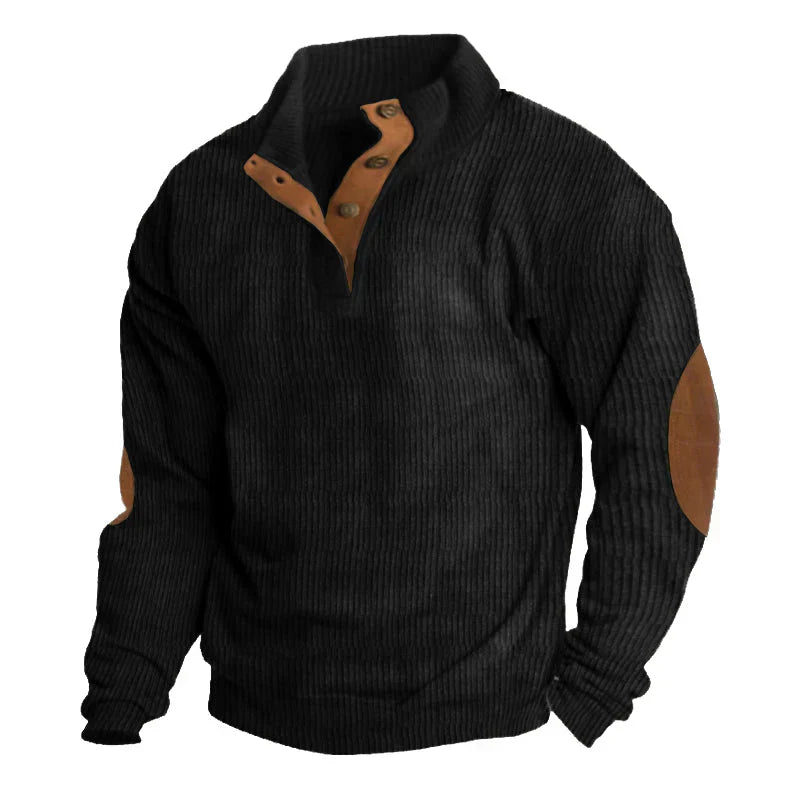 Geknöpfter Pullover für Männer