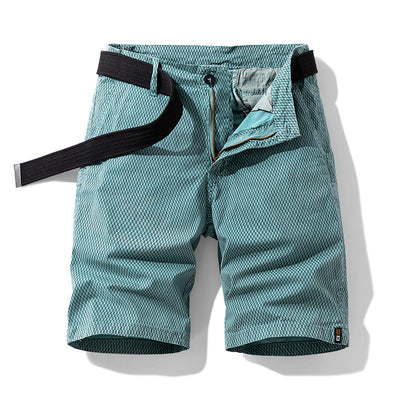 Trevor – Sommer Herren Retro Gestreifte Cargo-Shorts