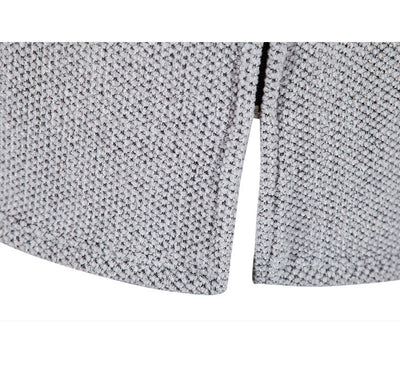 Herren Kapuzenmantel Blau - Elias