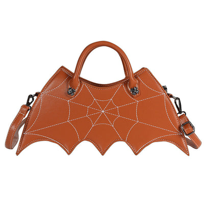 Nicola – Schultertasche mit Spinnennetz-Design für Halloween