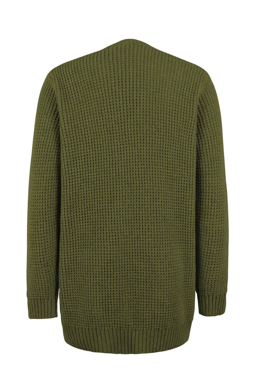 Grauer Strick-Cardigan - Mila