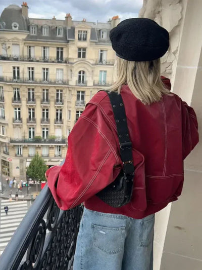 Damenjacke in Rot - Clara