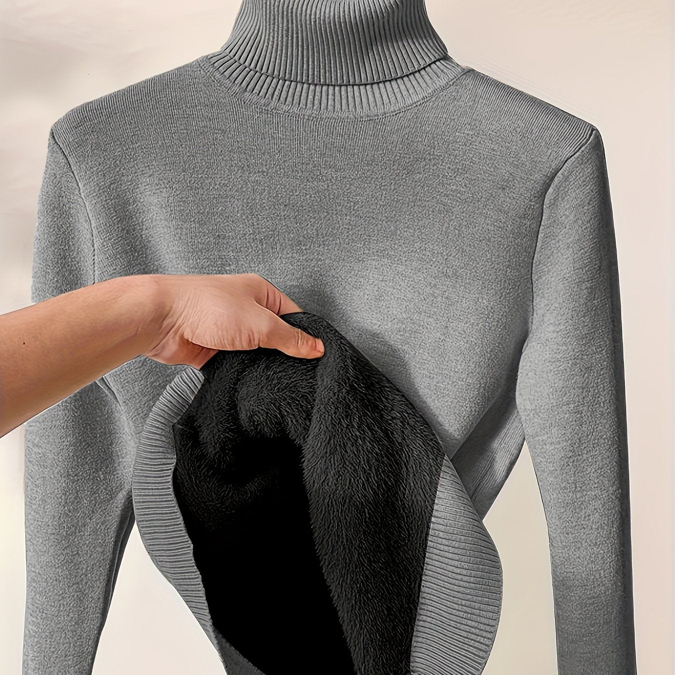 Élise – lässiger und minimalistischer Rollkragenpullover