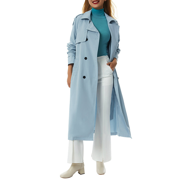 Trenchcoat mit Doppelknopfleiste für Frauen