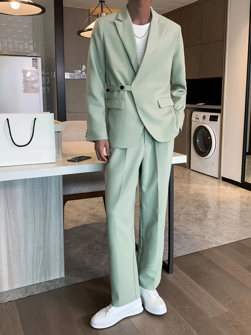 Lässiger Zweiteiler Anzug für Männer