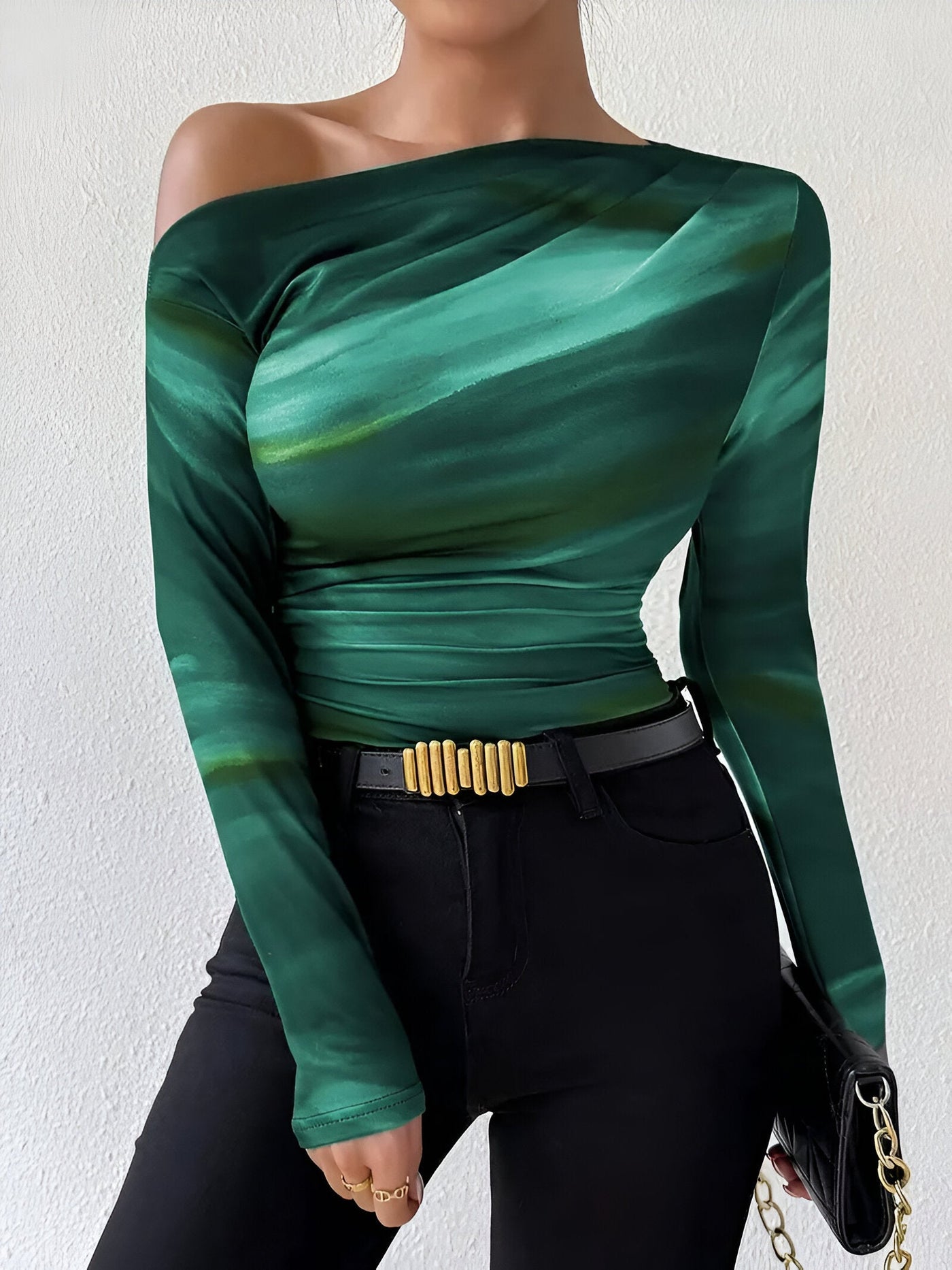 Roselie | Elegantes & Stilvolles Langarm-T-Shirt