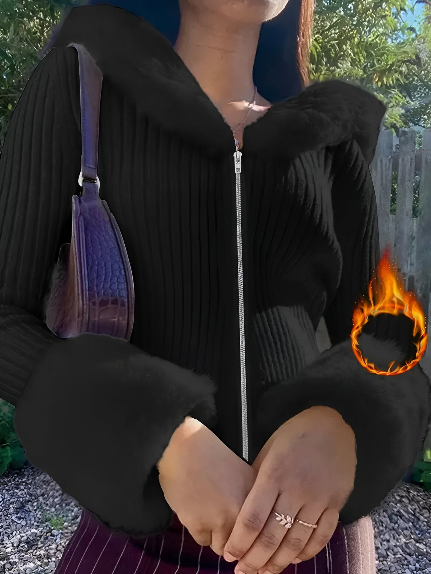 Anja | Stylisches & Bequemes V-Ausschnitt Sweatshirt für den Alltag