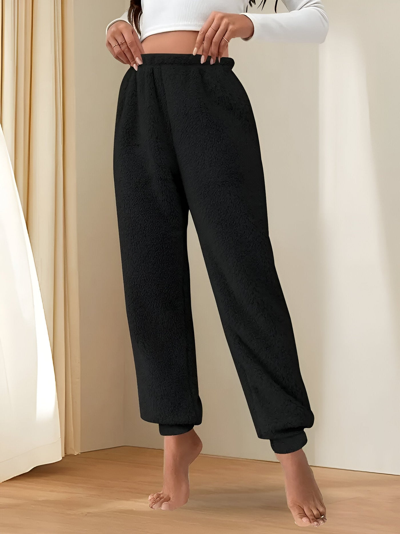 Rachel | Bequeme und stilvolle High-Waist Lounge-Hosen