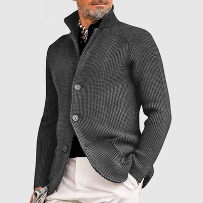 Klassische Strickjacke mit Knopfleiste für Männer
