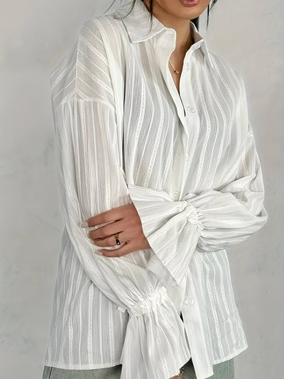 Oriholt | Elegantes Hemd mit besticktem Kragen