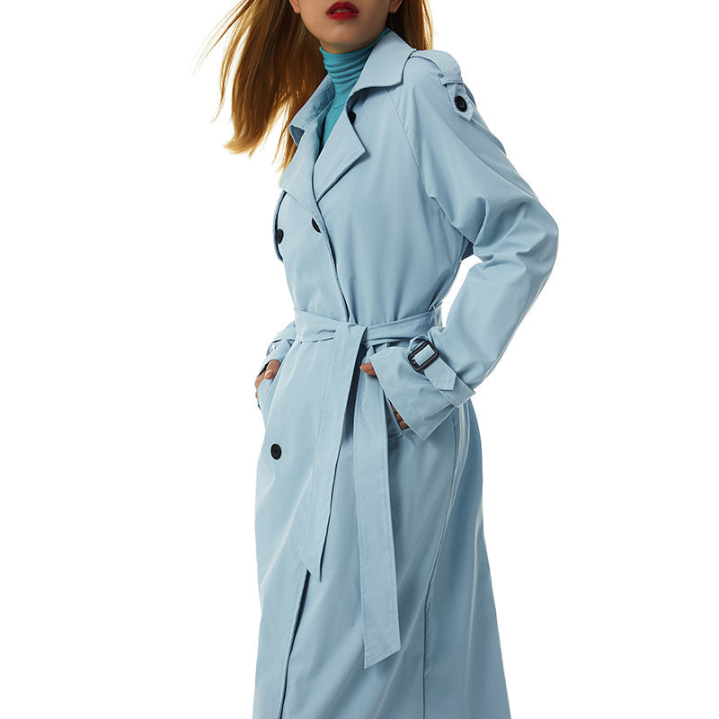 Trenchcoat mit Doppelknopfleiste für Frauen