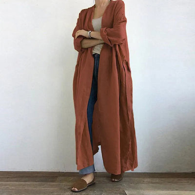 Langer Trenchcoat für Frauen