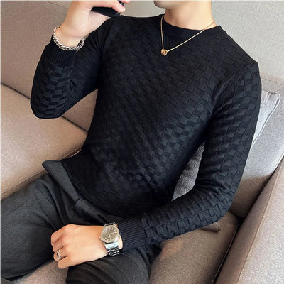 Stilvoller Strickpullover für Herren