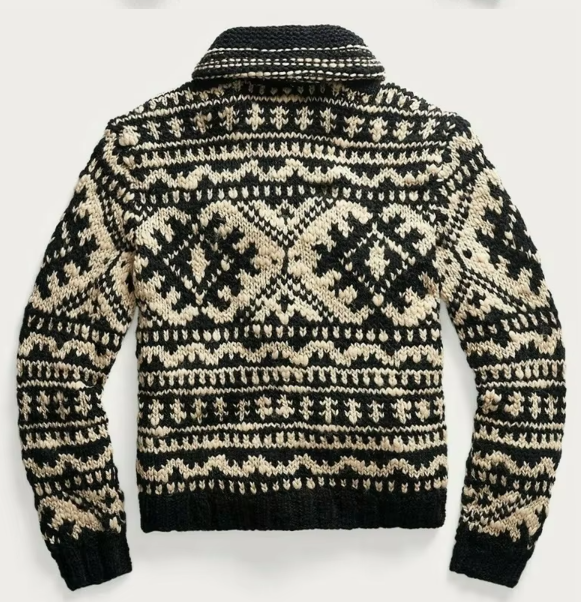 Winterpullover mit Reißverschluss für Männer