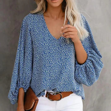 Beth – oberteil mit laternenärmeln