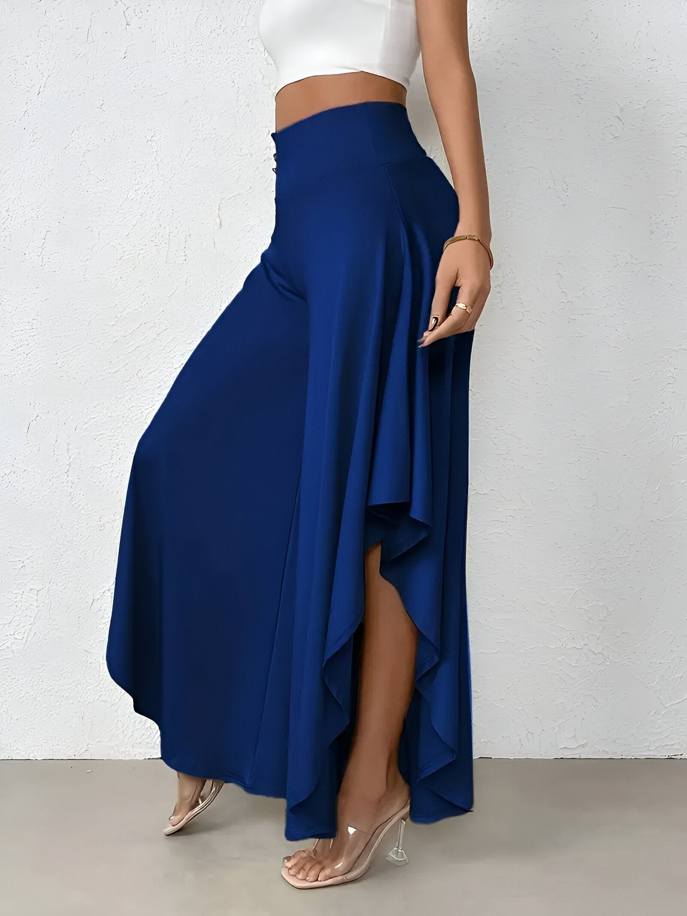 Marita | Asymmetrische Hemdweite Hose