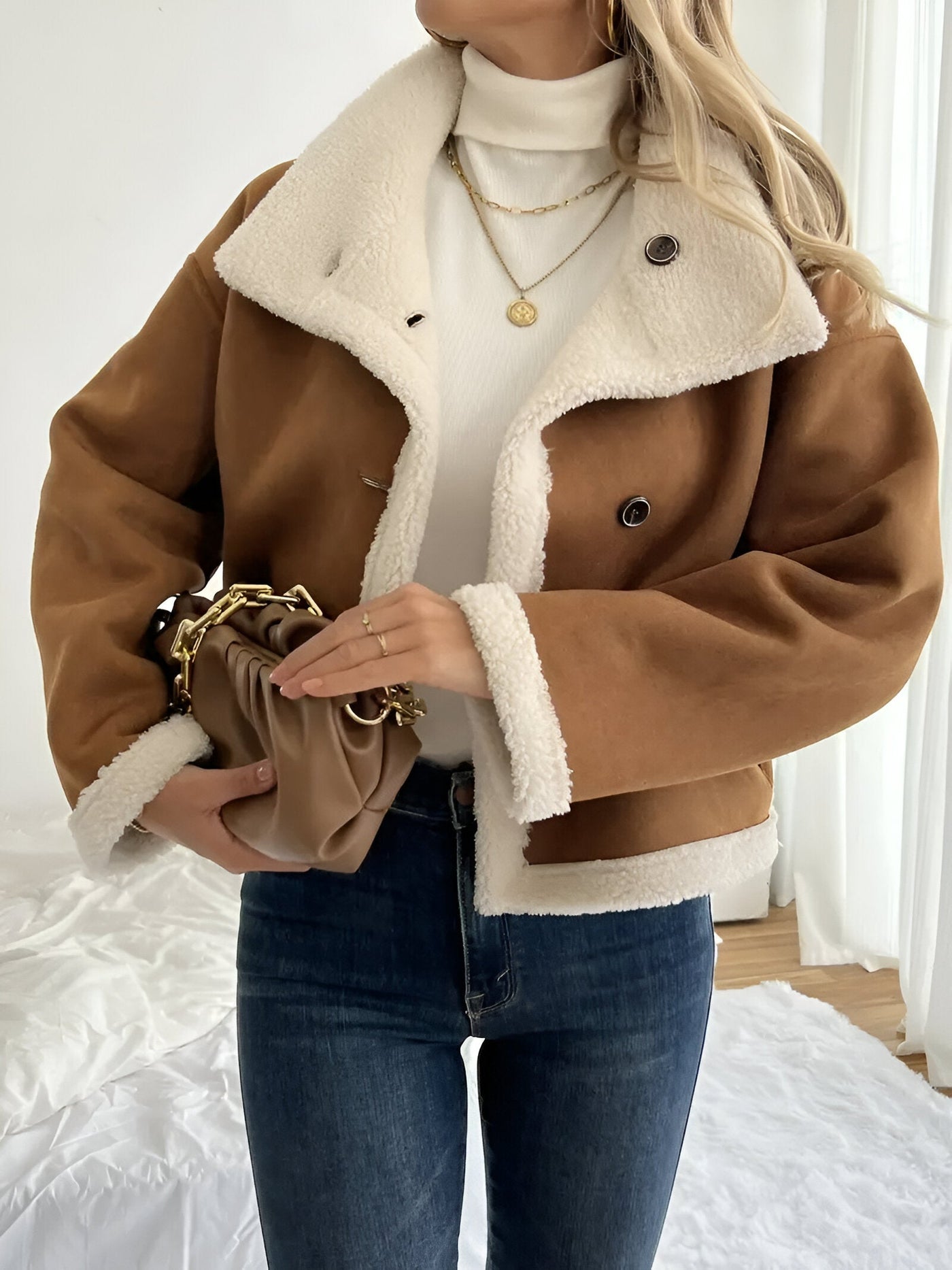 Didrika| Wendbarer Fellmantel für ultimativen Komfort