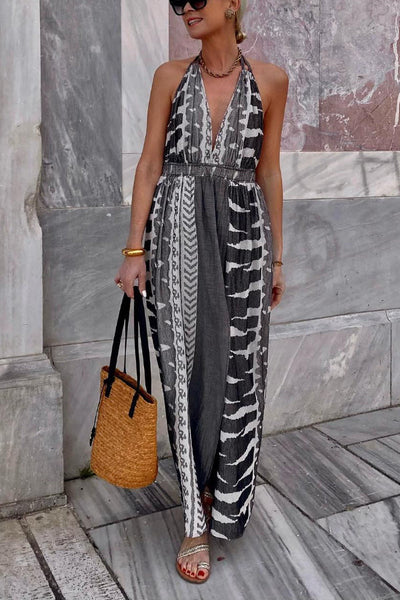 Octavia® | Langes Neckholder-Kleid Skorpione