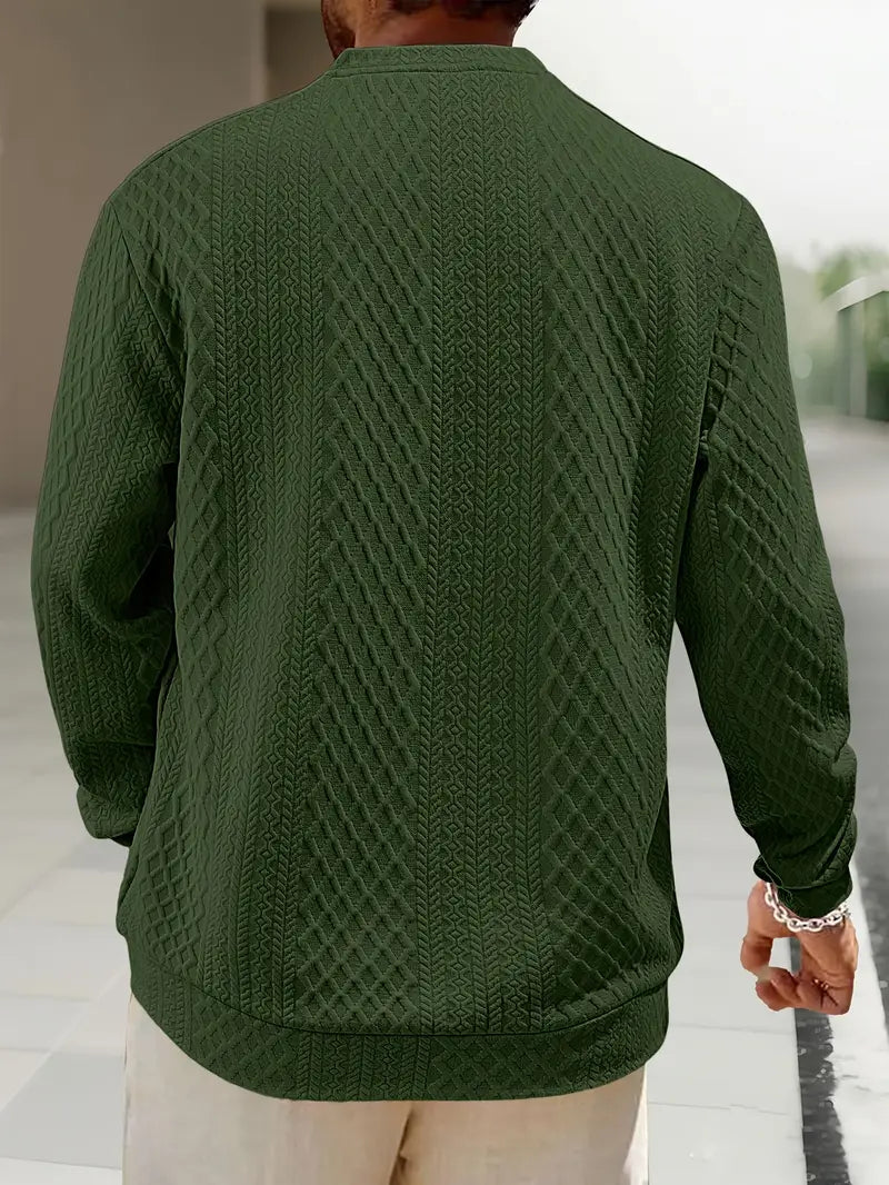 Warriner – Langärmliges Sweatshirt Mit Geometrischem Muster