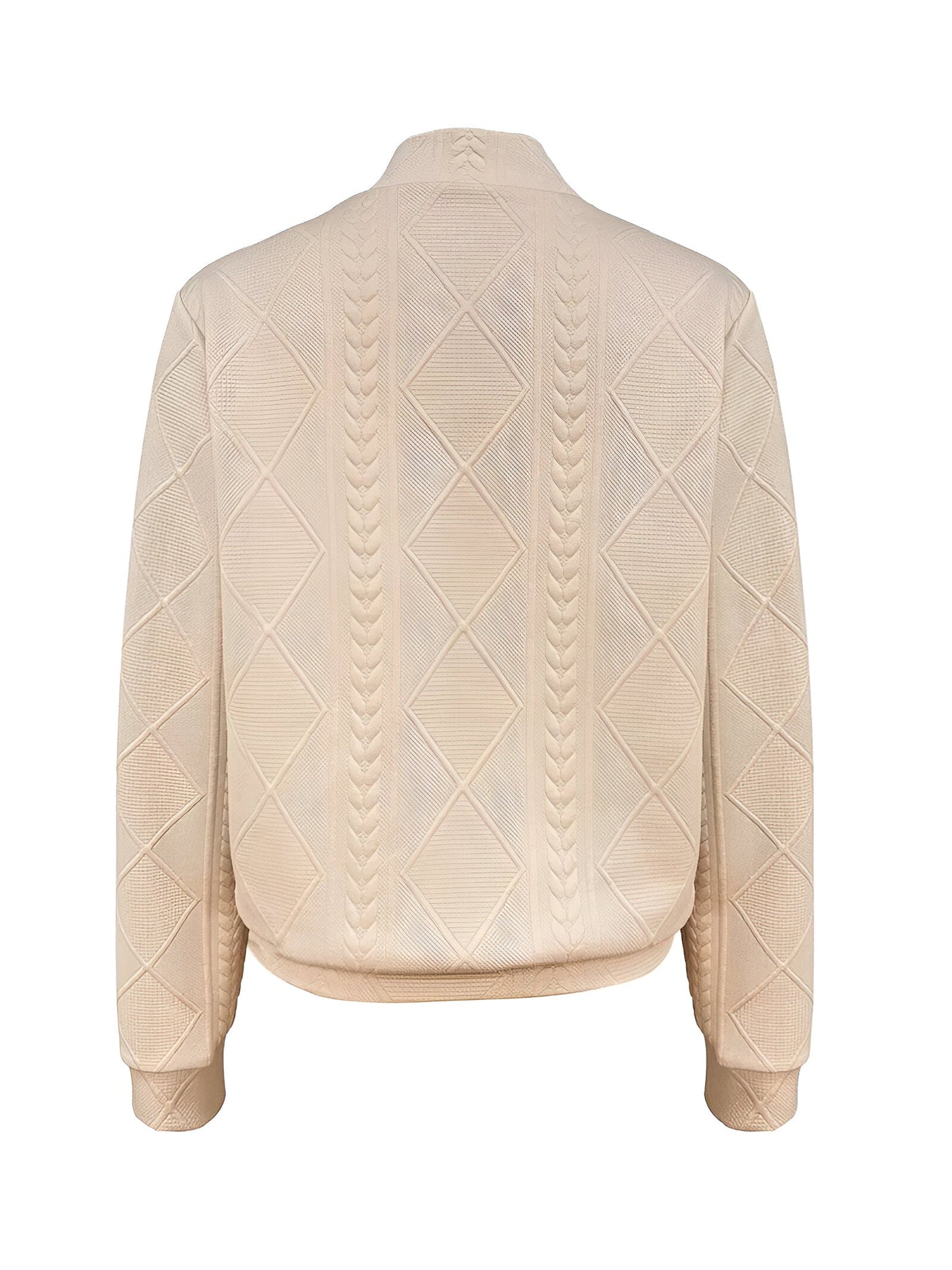 Lucia | Lässige Jacke mit Reißverschluss und Struktur