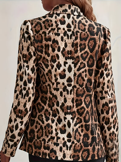 Federica | Mutiger Leopard-Print Blazer für die moderne Frau