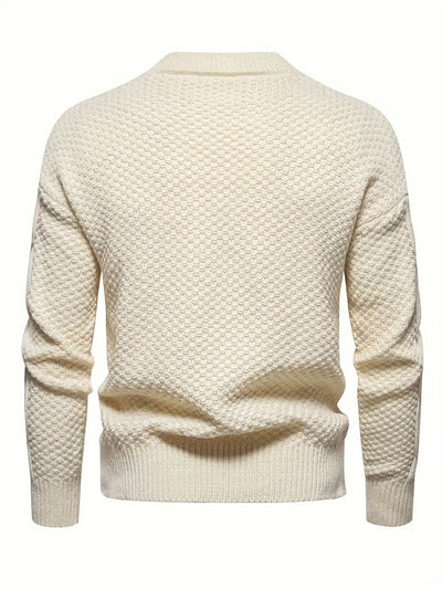 Kalisto – Lässiger Langarm Strickpullover