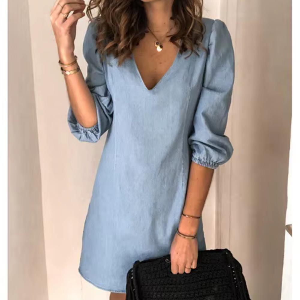 Floreysa – Das frühlingskleid mit puffärmeln für elegante leichtigkeit 2025