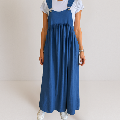 Ellis™ | Bequemer Jumpsuit mit Hosenträgern