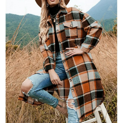 Karierte Hemdjacke (shacket) - Morra