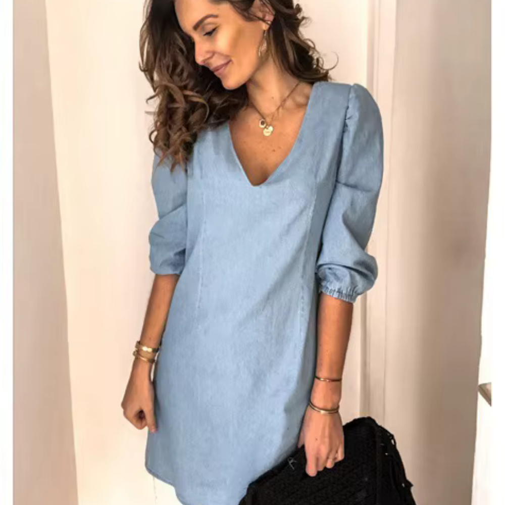 Floreysa – Das frühlingskleid mit puffärmeln für elegante leichtigkeit 2025