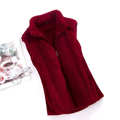 Querida | Polar Fleece-Winterweste für Frauen