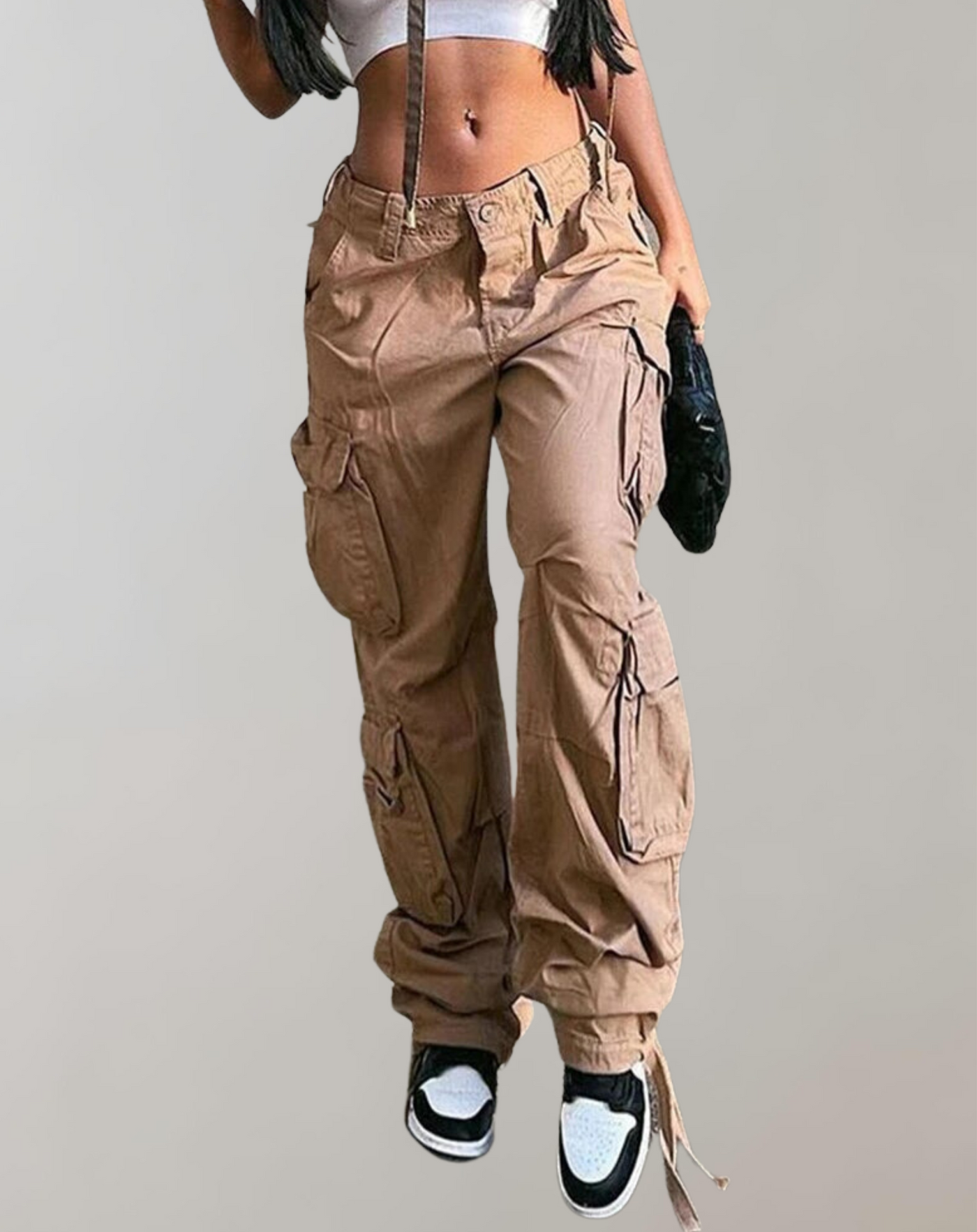 Vintage Cargohose für Damen - Nyrellia
