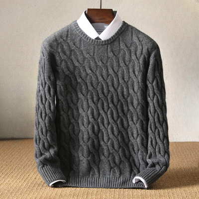 Eleganter Strickpullover für Herren