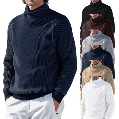 Gemütlicher Rollkragenpullover für Männer