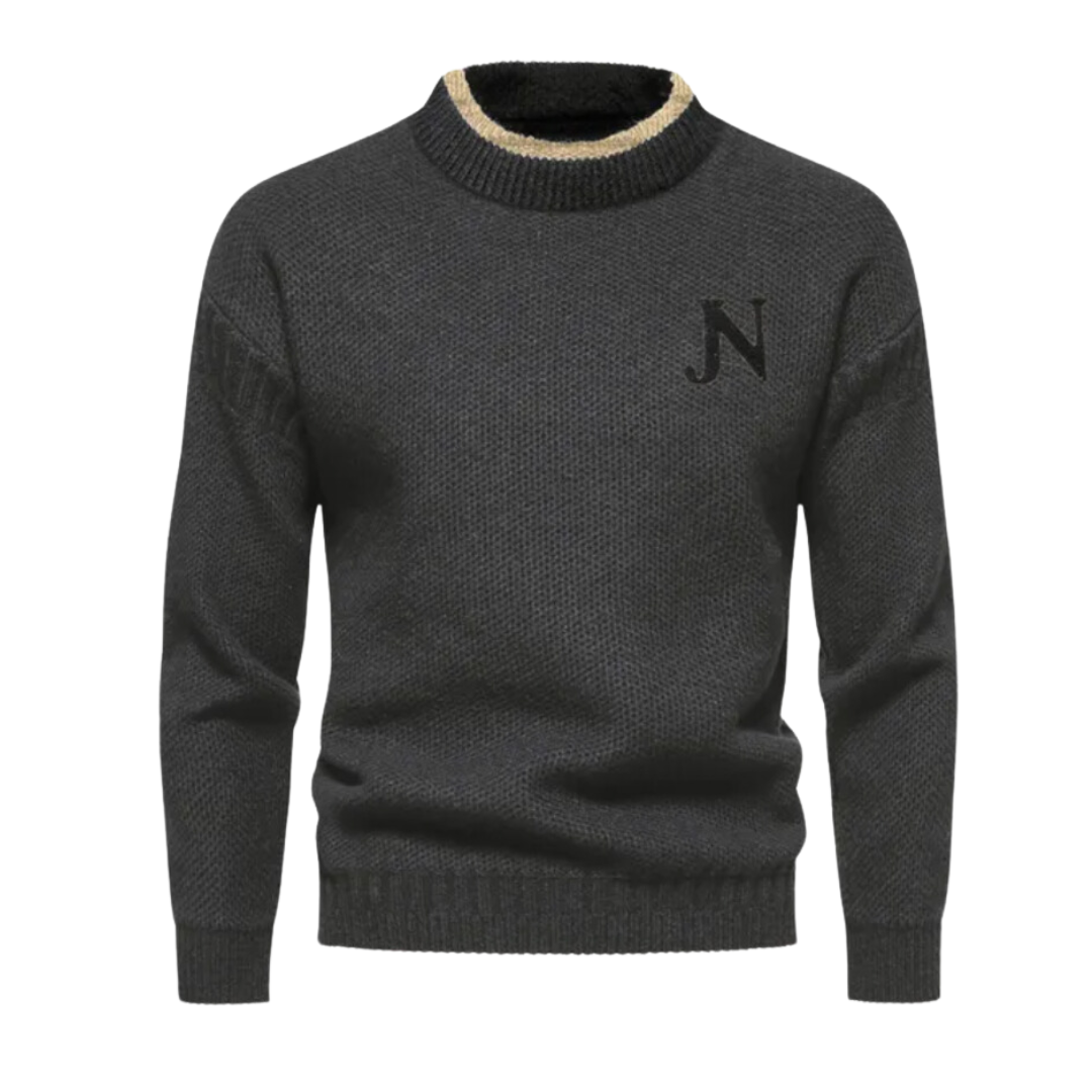 Klassischer Herren-Strickpullover