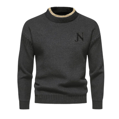Klassischer Herren-Strickpullover