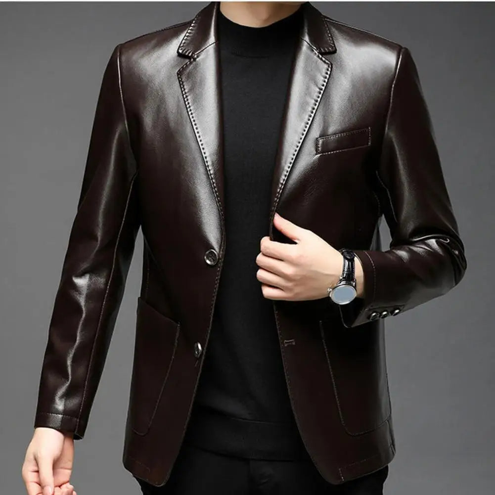 Klassischer Blazer mit Knopfleiste für Männer