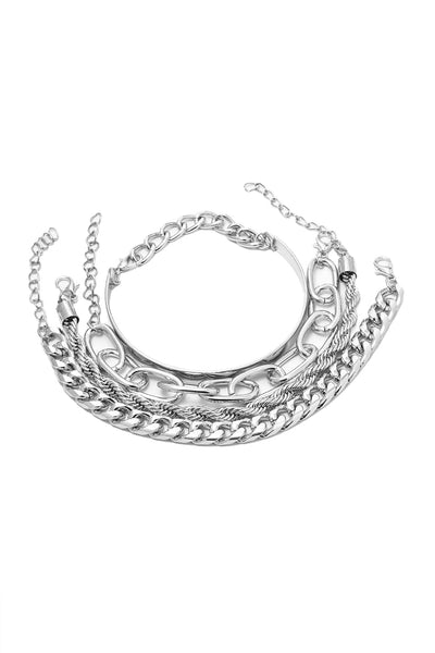 FLORANCE ARMBAND SET | SILBER