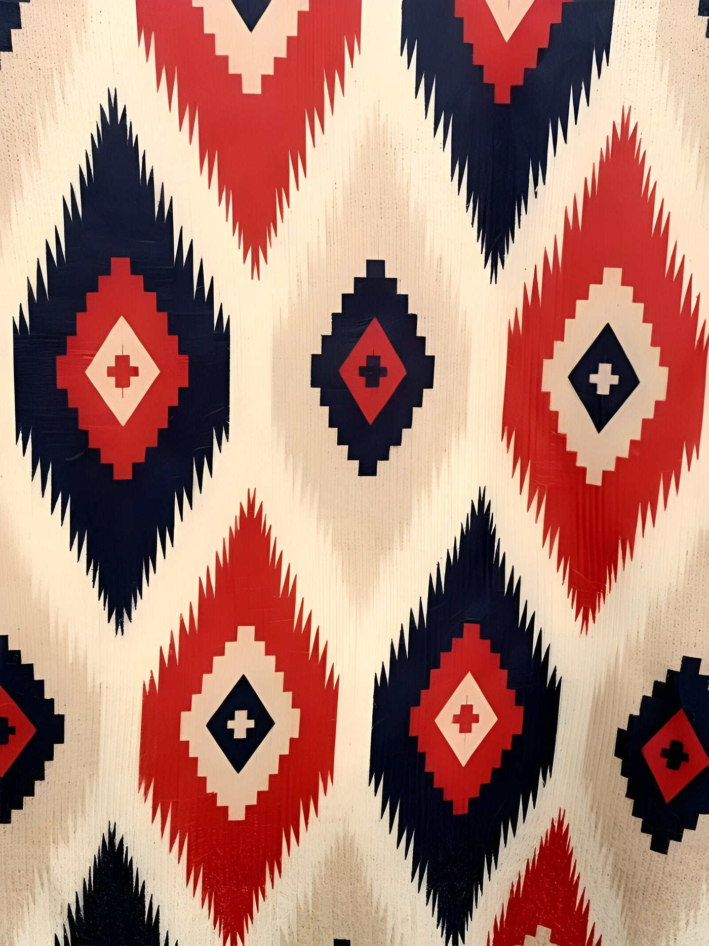 Frieda | Gemütlicher Pullover mit Stehkragen und Print