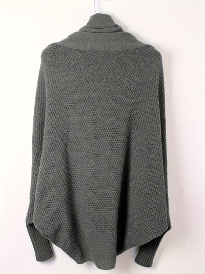 Locker gestrickte Strickjacke für Frauen