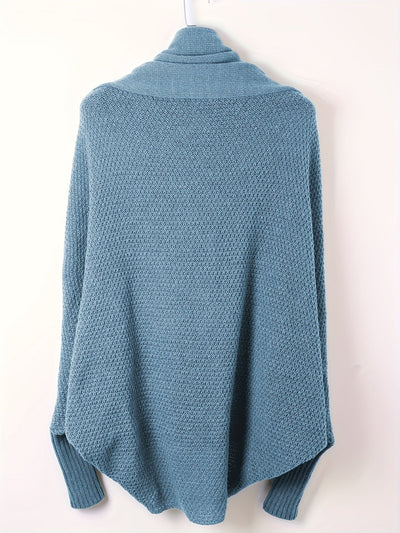 Locker gestrickte Strickjacke für Frauen